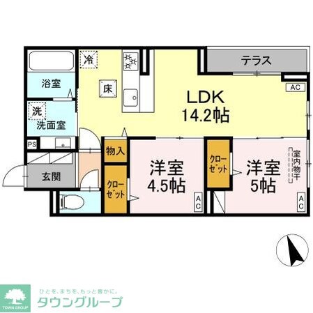 D-PRECIOUS武蔵野の物件間取画像